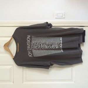 Oversized Joy Division Band Tee - OS